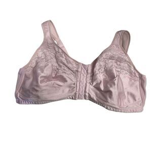COMFORT CHOICE Pink Bra Size 52DD No Wire